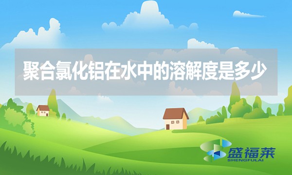 聚合氯化鋁在水中的溶解度是多少？