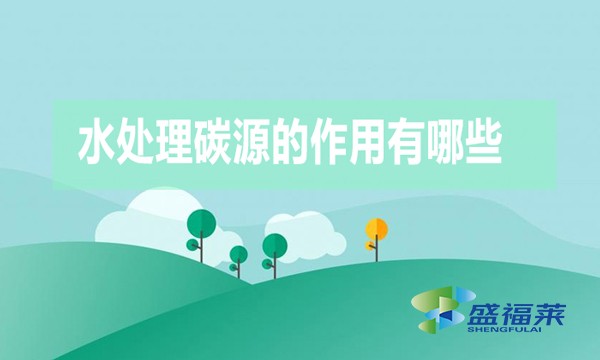 水處理碳源的作用有哪些？