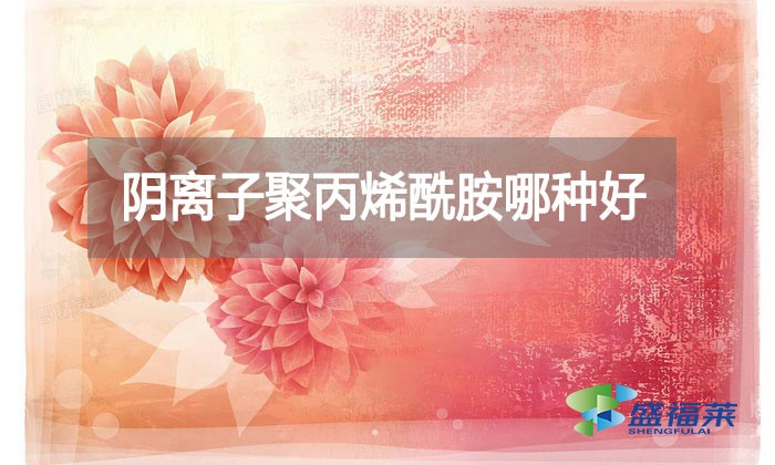 陰離子聚丙烯酰胺哪種好？看看廠家怎么說的!