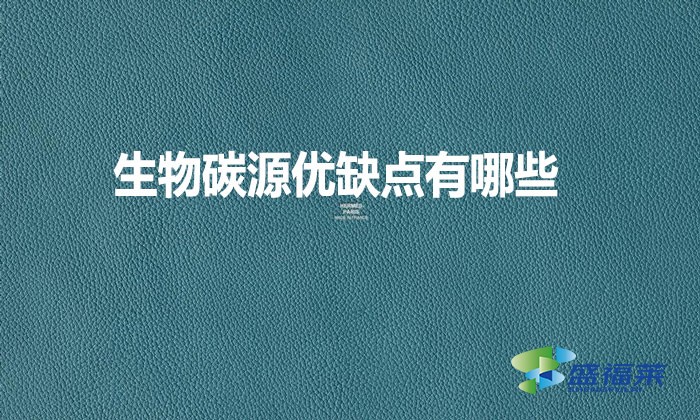 生物碳源優(yōu)缺點(diǎn)有哪些？