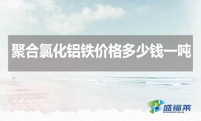 聚合氯化鋁鐵價(jià)格多少錢一噸？